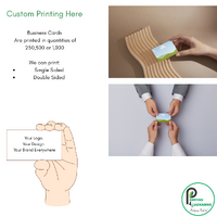 Custom Printing Business Cards / Single or Double Sided 