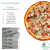 Custom Printing on Pizza Boxes 